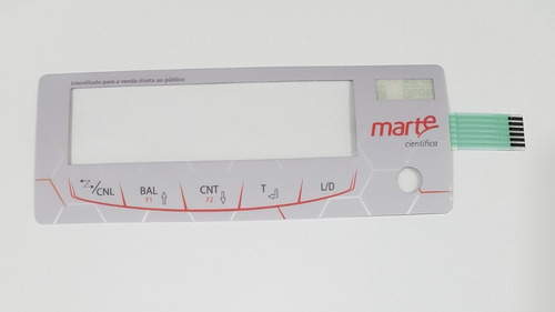Teclado + Painel Balança Marte Linha Ad E Ls - Original