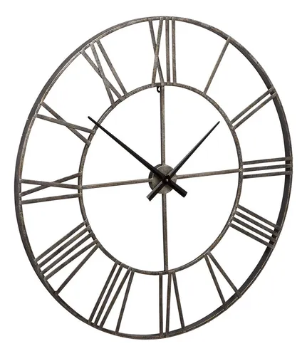 Ashley Paquita - Reloj De Pared Con Nmeros Romanos, Color Pl