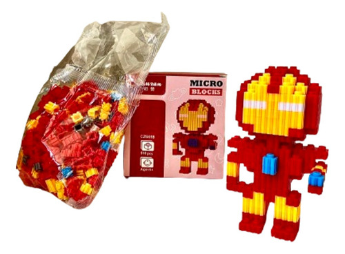 Juguetes Armar Iron Man Bloques De Construcción