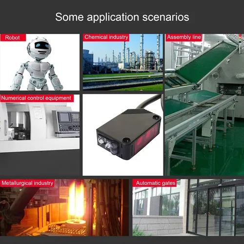 Iksace E3z-r61 Sensor De Haz Fotoeléctrico Para Interiores.