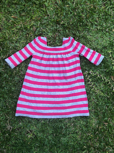 Vestido Baby Gap Manga 3/4 Talle 3 Impecable