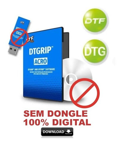Software Impressão Dtf .acrorip V10.3 -sem Dongle Ilimitado