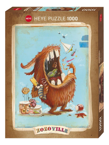 Puzzle Heye 1000  Zozoville, Omnivore