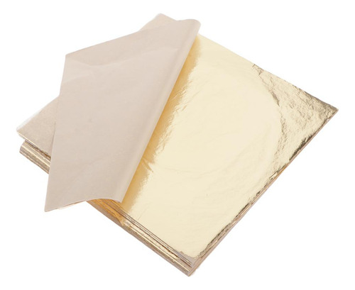 Paquete De 100 Adornos De Relleno De Papel De Oro Glitter