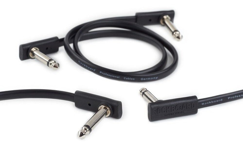 Imagem 4 de 7 de Cabo Para Pedal Rockboard 45cm Flat Patch Cable + Nf