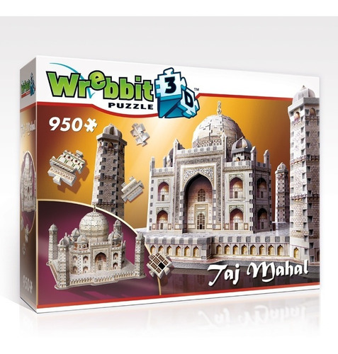 Taj Mahal Puzzle 3d Wrebbit - Stickers