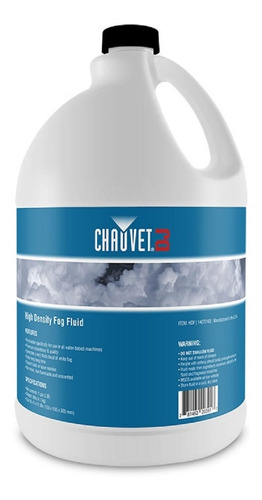 Imagen 3 de 4 de Galón De Líquido De Niebla Alta Densidad Chauvet Hdf