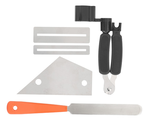 Kit De Herramientas Para Guitarra, 3 En 1, De Acero Inoxidab