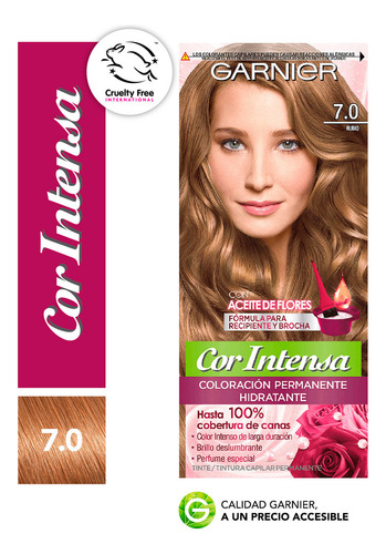 Garnier Cor Intensa Tintura Tono 7.0 Rubio