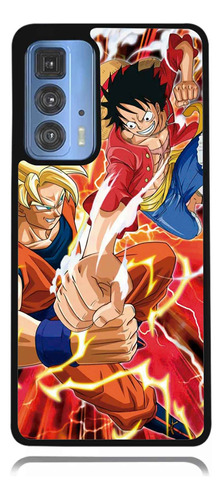 Funda Protector Para Moto Edge 20 Pro Shonen Anime