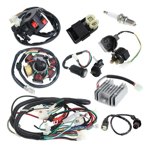 Arnés De Cableado Completamente Eléctrico Para Atv Quad Bugg