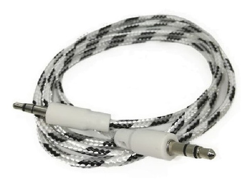 Cable De Audio Auxiliar Mini Plug 3.5 Mm Mallado 3 M Metros 