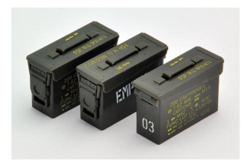 Tomytec Little Armory Ld001: Military Hard Case Um Modelo De