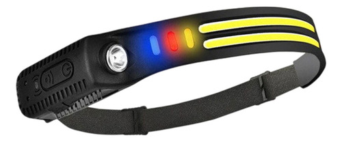 Faro Delantero Cob De Inducción Ondulada En L Para Ciclismo