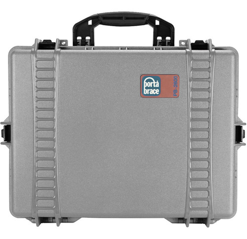 Porta Brace Pb-2600fp Hard Case With Foam (silver Platinum)