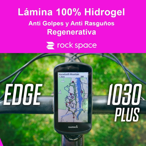 Lamina Hidrogel Para Gps Garmin Edge 1030 Plus - Rock Space