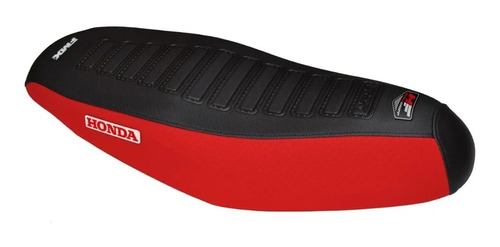 Funda Para Asiento De Moto Honda Biz 100 105 Negro/rojo   