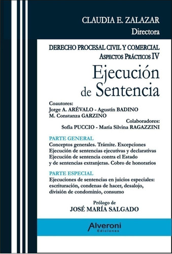 Ejecucion De Sentencia Zalazar