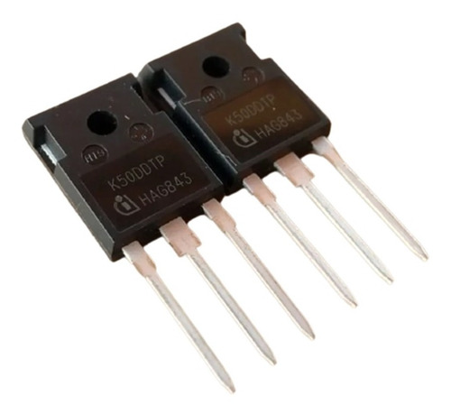 Imagem 5 de 5 de Kit 30 Igbt Ikw50n60dtp Equivale Irgp4063d Fonte Usina E Jfa