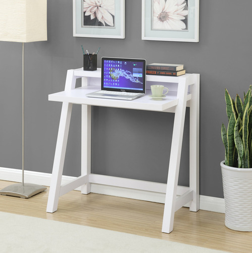 Convenience Concepts Newport Lilly Escritorio Color Blanco