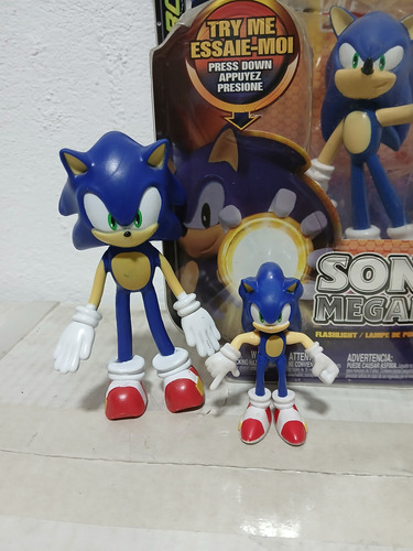 Figura Sonic The Hedgehog Lightforce Megalitelinterna Lote (Usado)