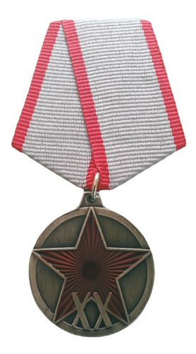 Medalla Militar 20 Años Ejército Rojo Urss Unión Soviética