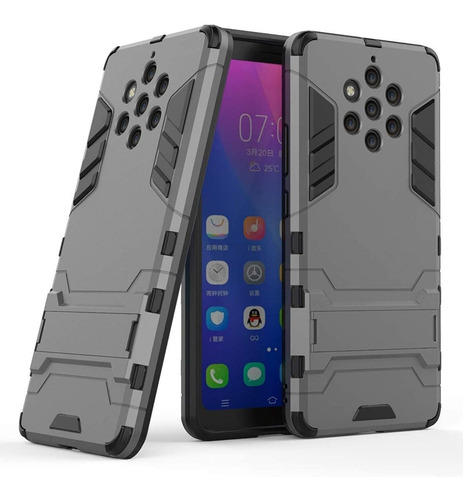 Caseexpert Nokia 9 Pureview Funda, Heavy Duty Silicona Slim 