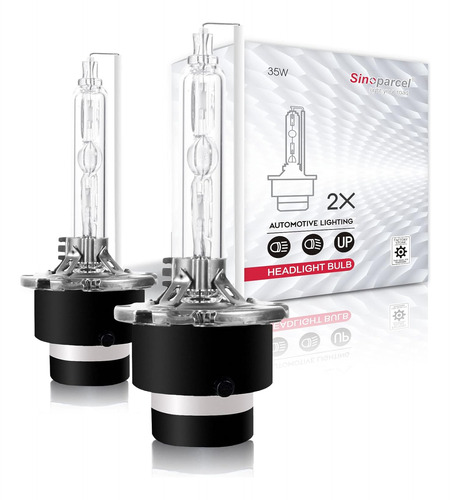 D2s Hid Bulbs 6000k 35w Xenon Reemplazo De Faros De Haz...