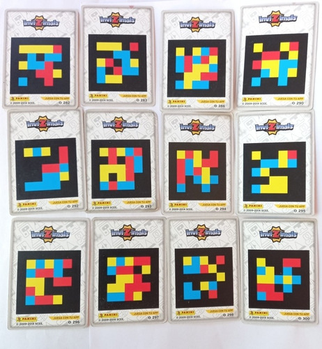 Cartas Invizimals Panini 2009- 2014 Scee. Set De 27 /leer De (Usado)