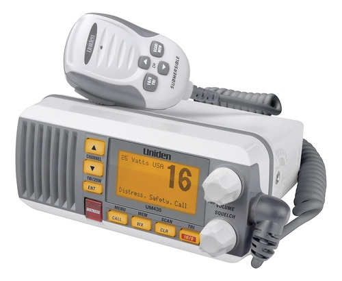 Radio Vhf Marino Uniden Um435 Fuera De Borda