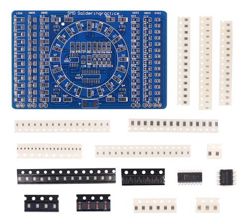 D Dzrcoxi Kit De Practica De Soldadura, Diy Smd Smt Soldadur