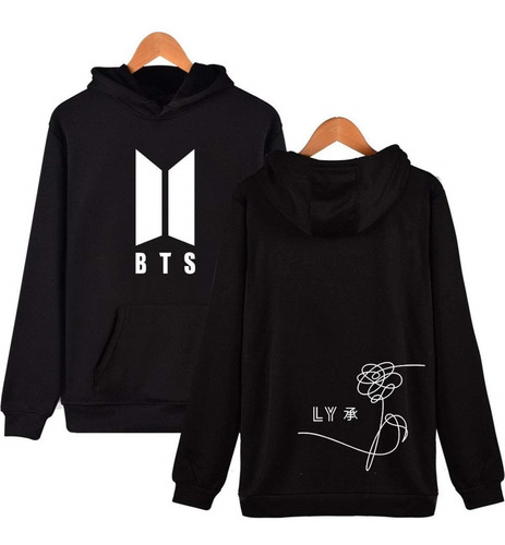 Bts Buzo Canguro Nombres Logo Capucha Unisex 92 K Pop Logo