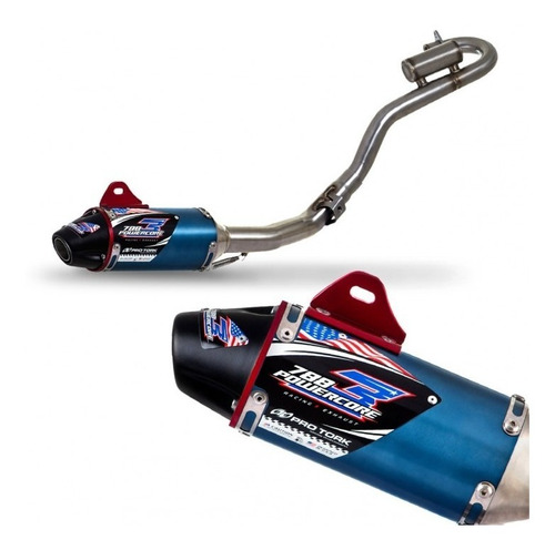 Escape Tornado Powercore 3 Azul Honda Xr250 Protork®