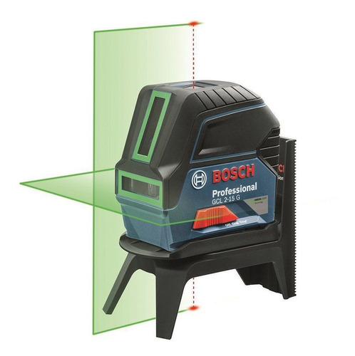 Imagem 4 de 9 de Nivel A Laser Linha E Ponto Gcl 2-15 G Potencia Verde Bosch