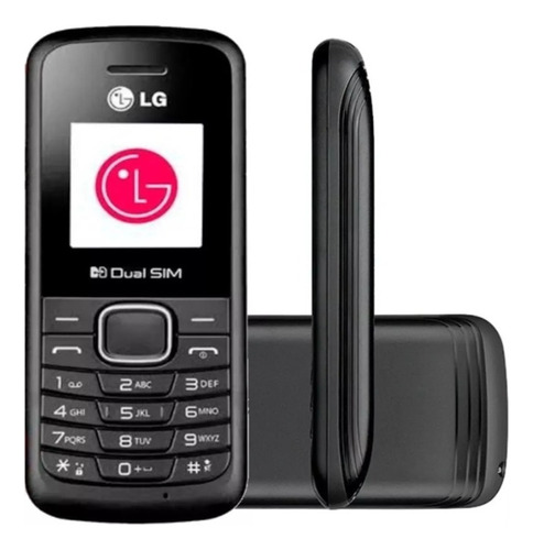 Telefone Celular LG Antigo Simples Para Idosos E Plug Rural 