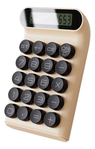 Calculadora De Chave Mecânica Som Simples Resistente Visor