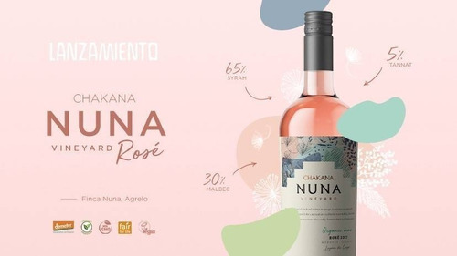 Vino Chakana Nuna Rose Organico
