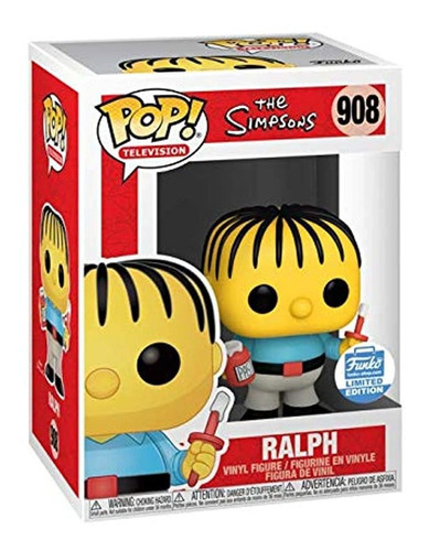 Figura De Accion Funko Pop! Tv: The Simpsons Ralph Wiggum