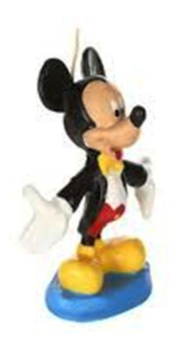 Vela Velita Mickey Mouse Disney Cera Figura Cumpleaños Gm