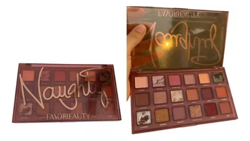 Paleta De Sombras Naugthy Favor Beauty
