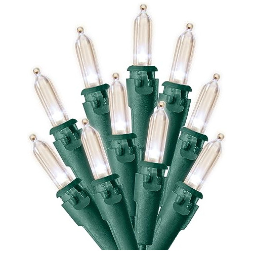 Luces Navideñas Led, Blanco Cálido, 40 Pies