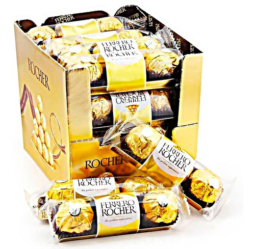 Caja Bombon Ferrero Rocher X48 Chocolates Regalo Importado