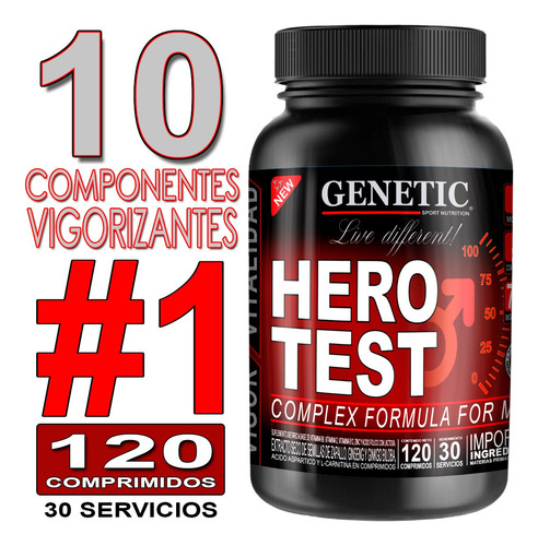 Aumenta Libido Potenciador Sexual 360 Comp Hero Test Genetic
