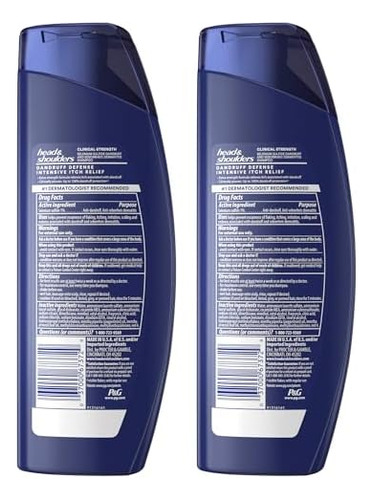 Champú Anticaspa De Fuerza Clínica Head & Shoulders, Defensa