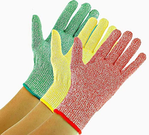 Paquete De 3 Guantes Resistentes Al Corte