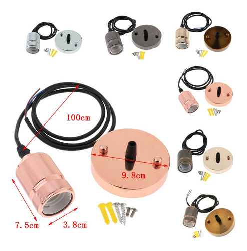 1 Piece Soporte Para Lámpara E27 Bombilla Descubierta 01