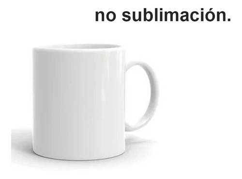 Taza Blanca | 11 Onzas | Cerámica | Polimación | Vinil |