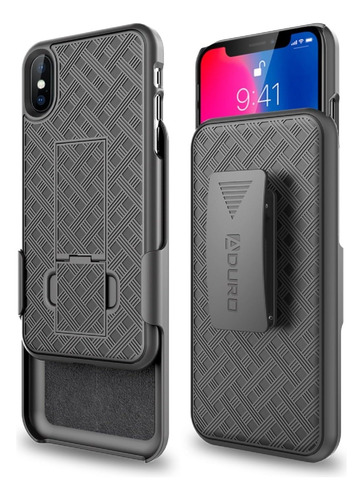 Funda Aduro iPhone X / Xs Con Soporte + Holster