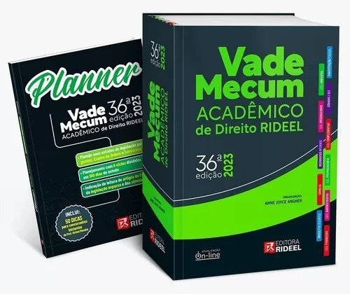 Vade Mecum Acadêmico De Direito Rideel - 36ª Edição - 2023/1º Semestre 