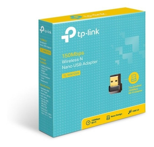 Adaptador Inalámbrico Nano Usb Tp-link Tl-wn725n